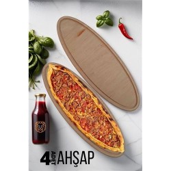 Engithalat Pide Sunum ve Kesim Tahtası 4 adet