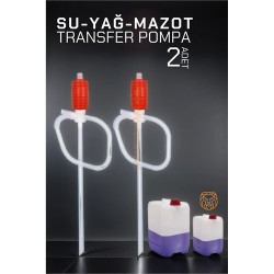 Engithalat Sıvı Transfer Pompası 2 ADET Su Yağ Mazot