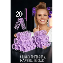 Engithalat Kafes Gece Bigudisi 2.5 cm 20 Adet Solingen Professional