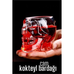 Engithalat Kokteyl Bardağı Kurukafa Cam