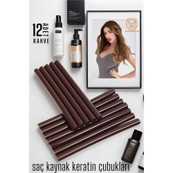 Engithalat Nano Keratin Kaynak Çubukları 12 ADET KAHVE Absolute