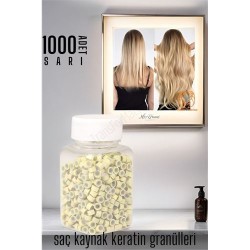 Engithalat Nano Saç Kaynak Boncukları SARI 1000 adet