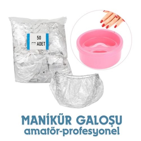 ModaCar Manikür Galoşu 50 li PAKET ModaCar Manikür Galoşu 50 li PAKET
