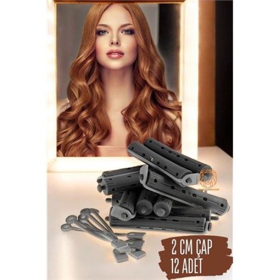 ModaCar Bigudi Çubukları 2 CM 12 ADET ModaCar Bigudi Çubukları 2 CM 12 ADET