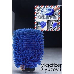Engithalat Oto Yıkama Eldiveni Jant Torpido Temizlik Eldiveni Microfiber