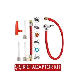 Engithalat El Ayak Pompaları İğne Hortum Şişirme Kiti