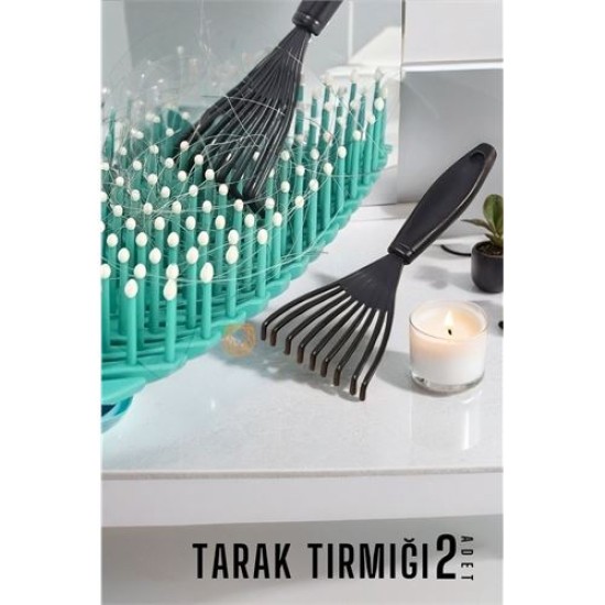 ModaCar Tarak Temizleyici Mini Tırmık 2 ADET ModaCar Tarak Temizleyici Mini Tırmık 2 ADET