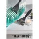 ModaCar Tarak Temizleyici Mini Tırmık 2 ADET ModaCar Tarak Temizleyici Mini Tırmık 2 ADET