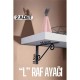 ModaCar Ferforje L Raf Altı Raf Ayağı 15.5X11.5 cm 2 Adet ModaCar Ferforje L Raf Altı Raf Ayağı 15.5X11.5 cm 2 Adet
