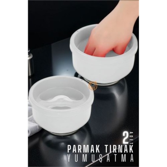 ModaCar Parmak Yumuşatma 2 ADET Manikür Kasesi ModaCar Parmak Yumuşatma 2 ADET Manikür Kasesi