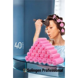 Engithalat Süngerli Gece Bigudisi 3 cm 40 Adet Solingen Professional