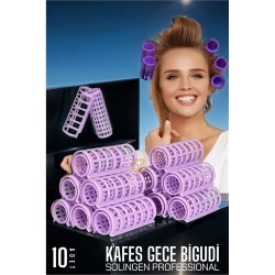 Engithalat Kafes Gece Bigudisi 2.5 cm 10 Adet Solingen Professional