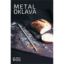 Engithalat Metal Oklava 60 cm Hamur Açma Oklavası