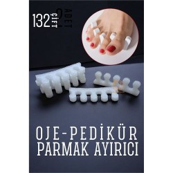 Engithalat Oje Parmak Ayırıcı Pedikür Süngeri 132 Çift