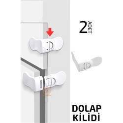 Engithalat Çocuklara Dolap Güvenlik Kilidi 2 ADET