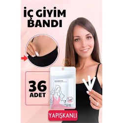 Engithalat İç Giyim Bandı Çift Taraflı Yapışkanlı Su Geçirmez 36 ADET