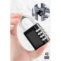Engithalat Şifreli Asma Kilit 4 Kademe 40 mm