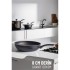 Engithalat 8 Cm Derin Wok Tava Granit Döküm L.Kinnaird