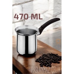Engithalat Paslanmaz Çelik Cezve 470 ml