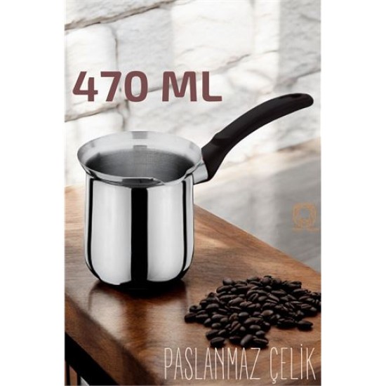 ModaCar Paslanmaz Çelik Cezve 470 ml ModaCar Paslanmaz Çelik Cezve 470 ml