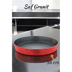 Engithalat Granit Fırın Tepsisi 38 Cm Çap Börek Tepsisi