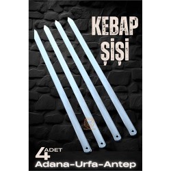 Engithalat Urfa Şiş Çubukları 4 Adet Galvaniz