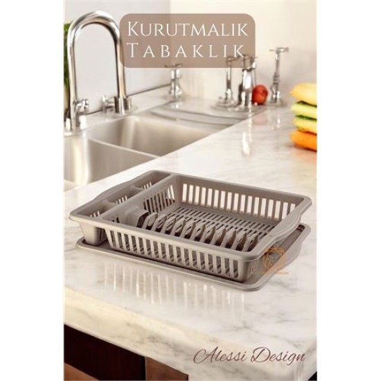 ModaCar Bulaşık Durulama Sepeti Tabaklık Bulaşık Kurutmalık KAHVE Alessi ModaCar Bulaşık Durulama Sepeti Tabaklık Bulaşık Kurutmalık KAHVE Alessi