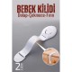ModaCar 18 Cm Çocuk Dolap ve Çekmece Kilidi 2 Adet ModaCar 18 Cm Çocuk Dolap ve Çekmece Kilidi 2 Adet