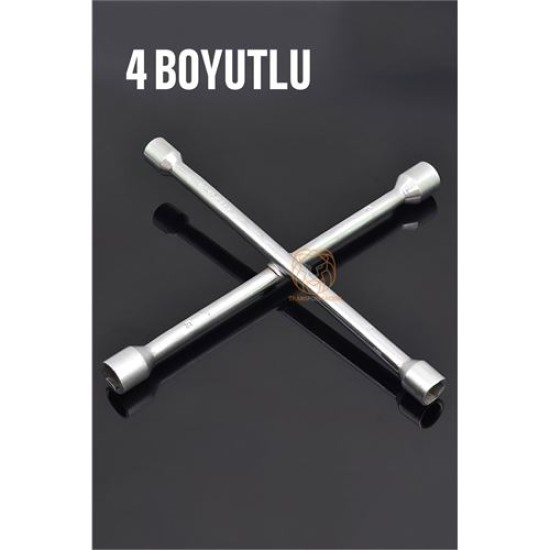 ModaCar Bijon Anahtarı Çelik 4 Uçlu Bijon Anahtarı ModaCar Bijon Anahtarı Çelik 4 Uçlu Bijon Anahtarı