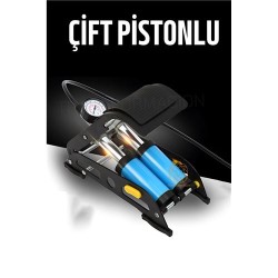 Engithalat Çift Pistonlu Ayaktan Lastik Şişirme Pompası 428820