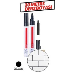 Engithalat Derz Arası 30 Metre Boyama Rötüş Kalemi SİYAH