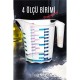 ModaCar Ölçü Kabı Profesyonel BPA Free 1000 ml ModaCar Ölçü Kabı Profesyonel BPA Free 1000 ml