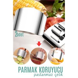 Engithalat Parmak Koruyucu Dilimleme Parmak Kesme Önleyici Çelik 2 ADET