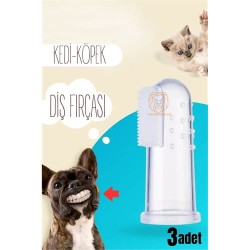 Engithalat Kedik Köpek Diş Fırçası Silikon Kutulu 3 lü SET