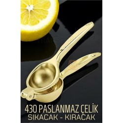Engithalat GOLD Limon Sıkacağı Paslanmaz Çelik