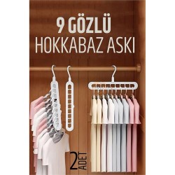 Engithalat %80 Yerden Tasarruflu Beyaz Askı 2 ADET