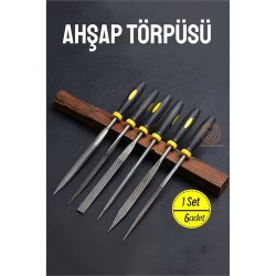 Engithalat Ahşap Törpüsü 6 Model Ahşap Törpü Seti