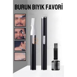 Engithalat Erkek Bıyık Favori Düzeltici Kulak Ense Kaş Burun Kıl Alıcı
