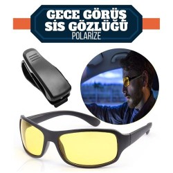 Engithalat Gece Sürüş ve Sis Gözlüğü + Gözlük Tutucu Hediyeli
