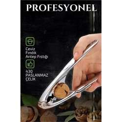 Engithalat  Fındık Ceviz Kırıcı 304 Paslanmaz Çelik Mink Design