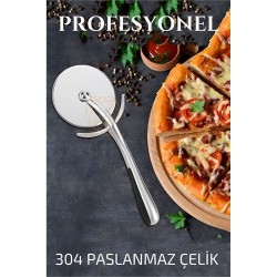 Engithalat Pizza Kesici 304 Paslanmaz Çelik Mink Design