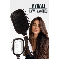Engithalat Aynalı Tarak Hava Yastıklı Ergonomik Tarak