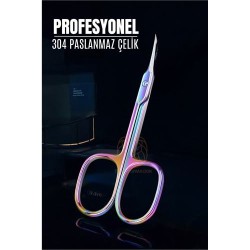 Engithalat Rainbow Manikür Et Makası 304 Çelik Profesyonel
