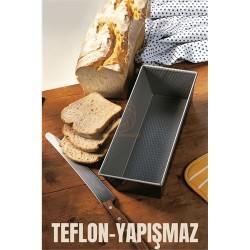 Engithalat Teflon Ekmek Pişirme Kalıbı Baton Pasta Kalıbı