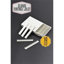 Engithalat Tırtıklı Cloud Jilet 10 Adet 717005