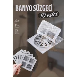 Engithalat Banyo Gider Süzgeci 10 ADET