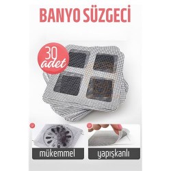 Engithalat Banyo Gider Süzgeci 30 ADET