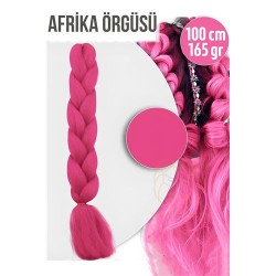 Engithalat Afrika Örügüsü Rasta 100 Cm 165 Gr 1086 Koyu Pembe