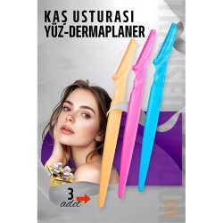 Engithalat Kaş Şekillendirici Kaş Dermaplaner Yüz Usturası 3 ADET