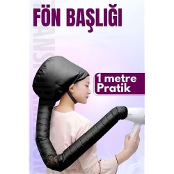 Engithalat Hortumlu Saç Kurutma Fön Başlığı